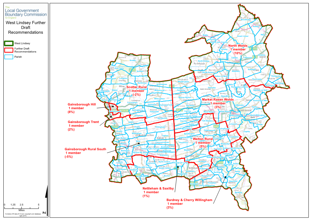 West Lindsey Further Draft Recommendations