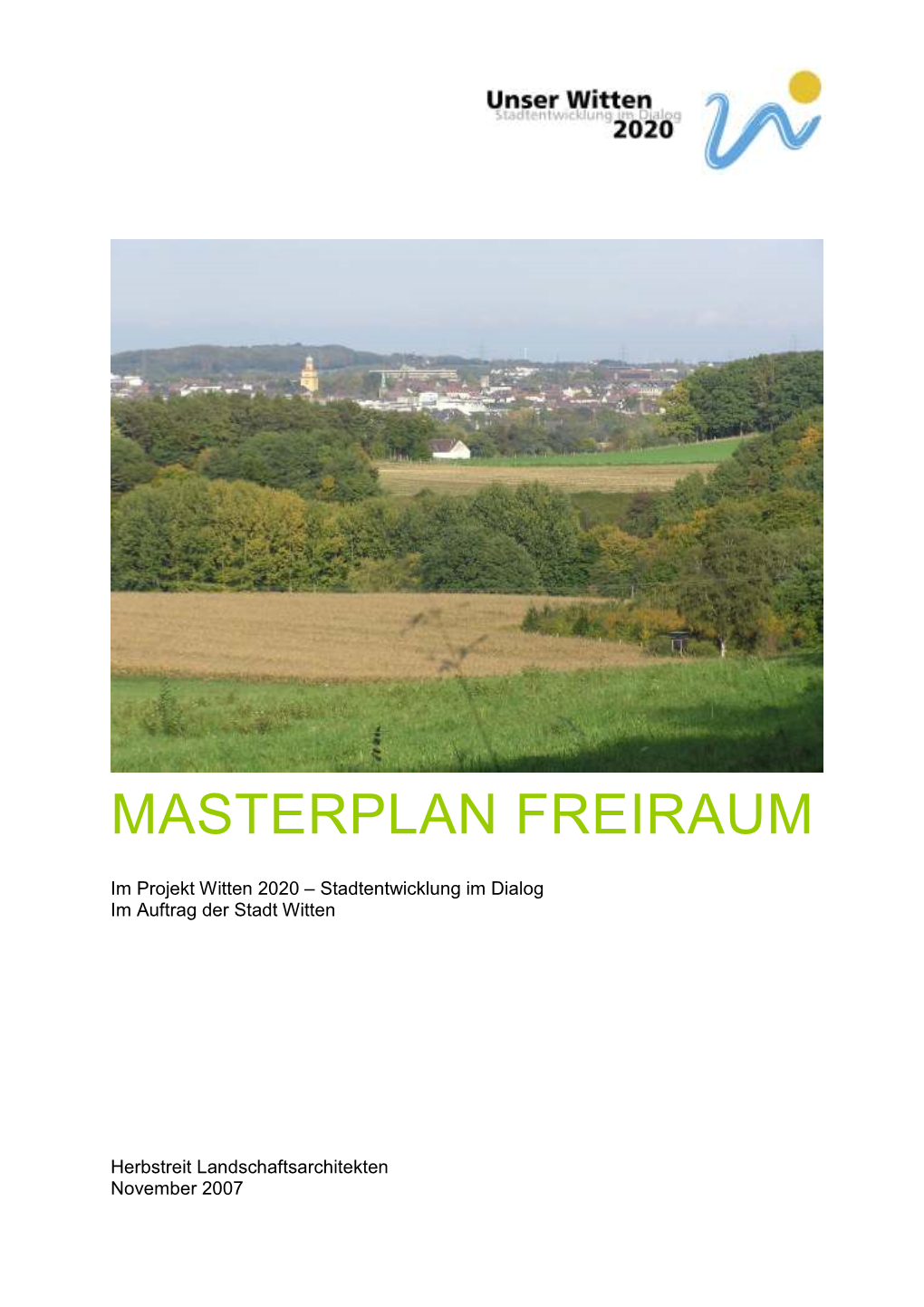 Masterplan Freiraum Textteil