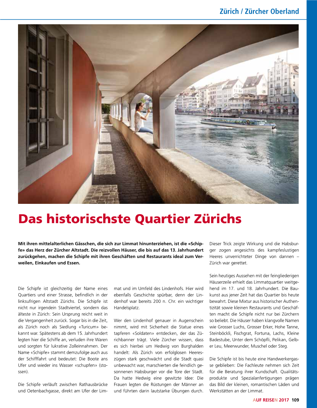 Das Historischste Quartier Zürichs