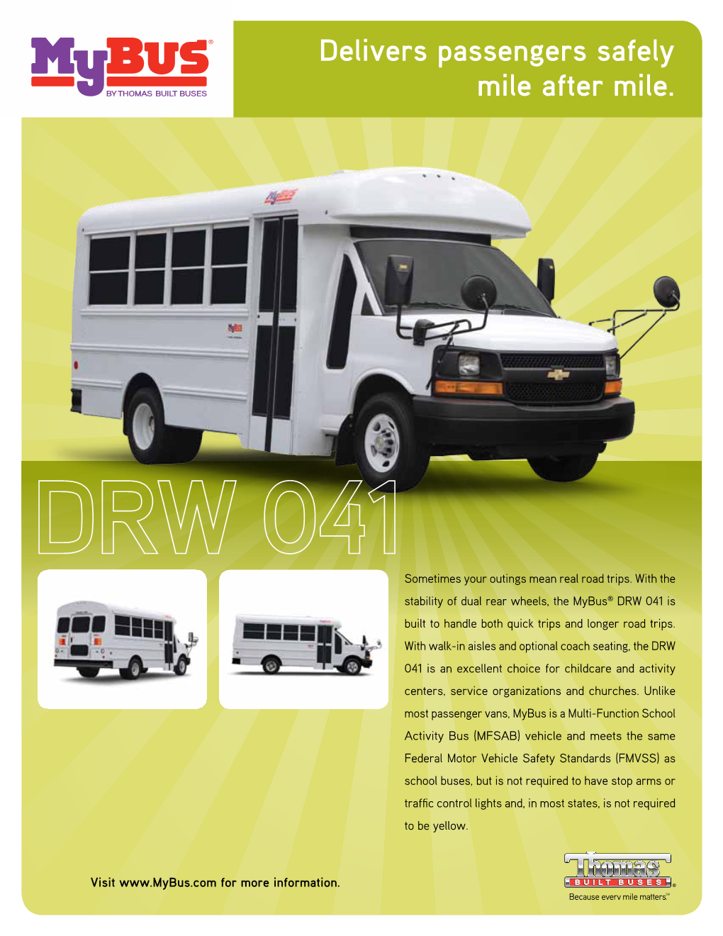 Mybus DRW 041 Spec Sheet