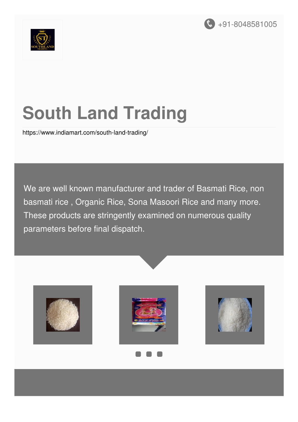 South Land Trading