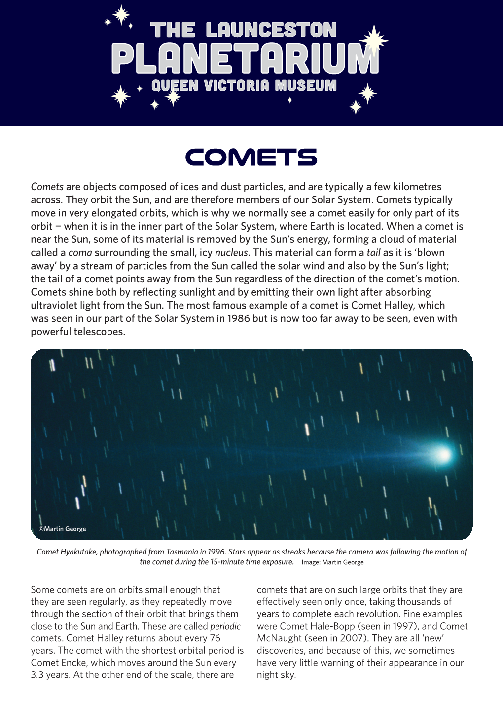 Comets(PDF, 5MB)