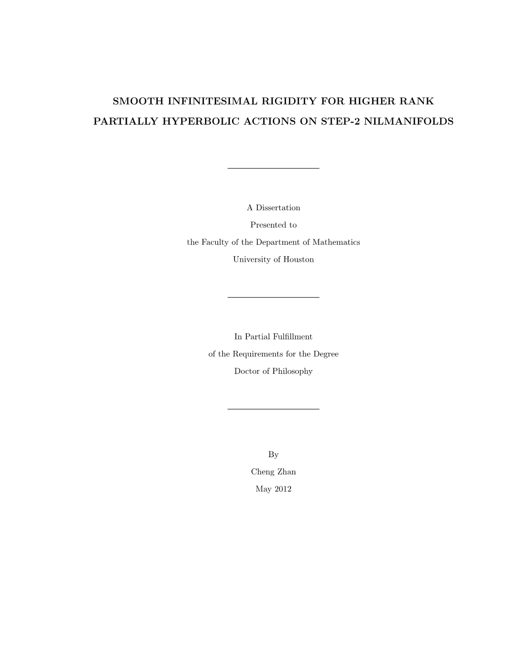 Smooth Infinitesimal Rigidity for Higher Rank Partially Hyperbolic Actions on Step-2 Nilmanifolds