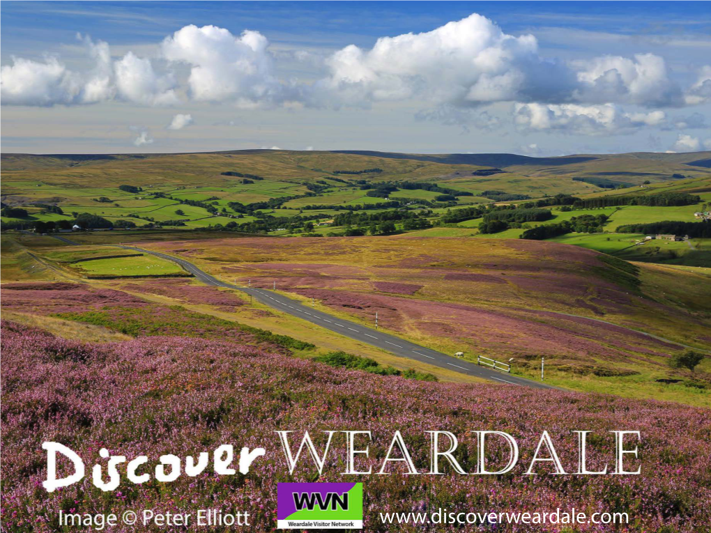 Discover Weardale Map Brochure