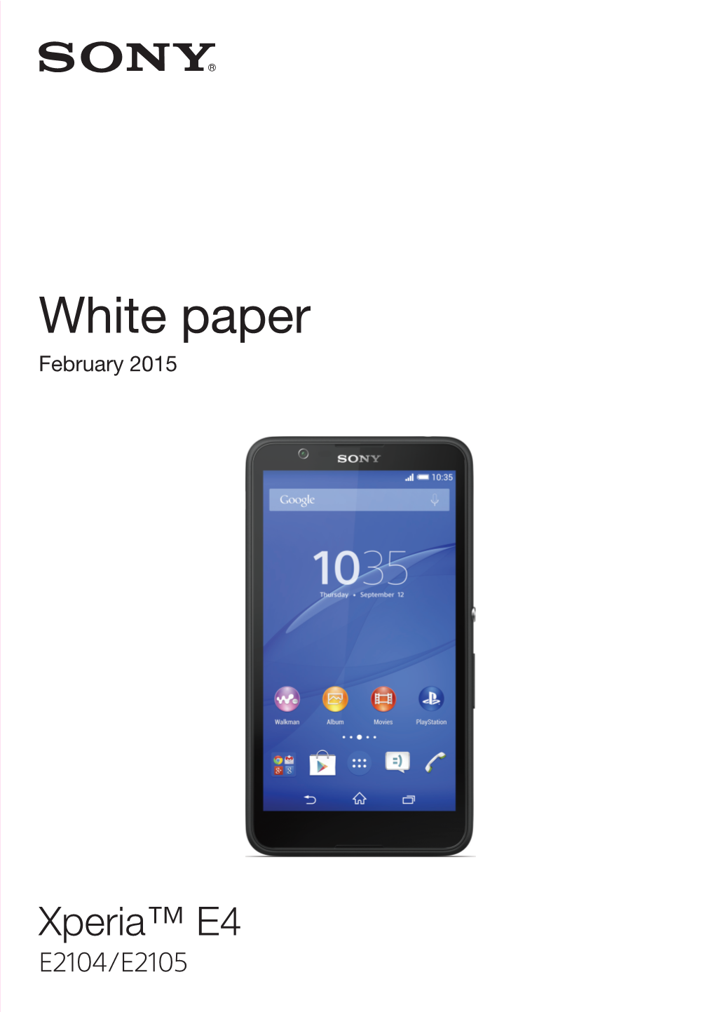 White Paper February 2015