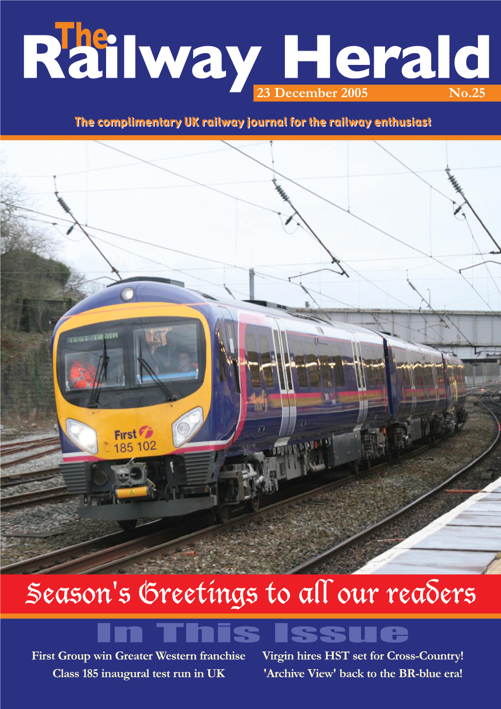 Season's Greetings to All Our Readers