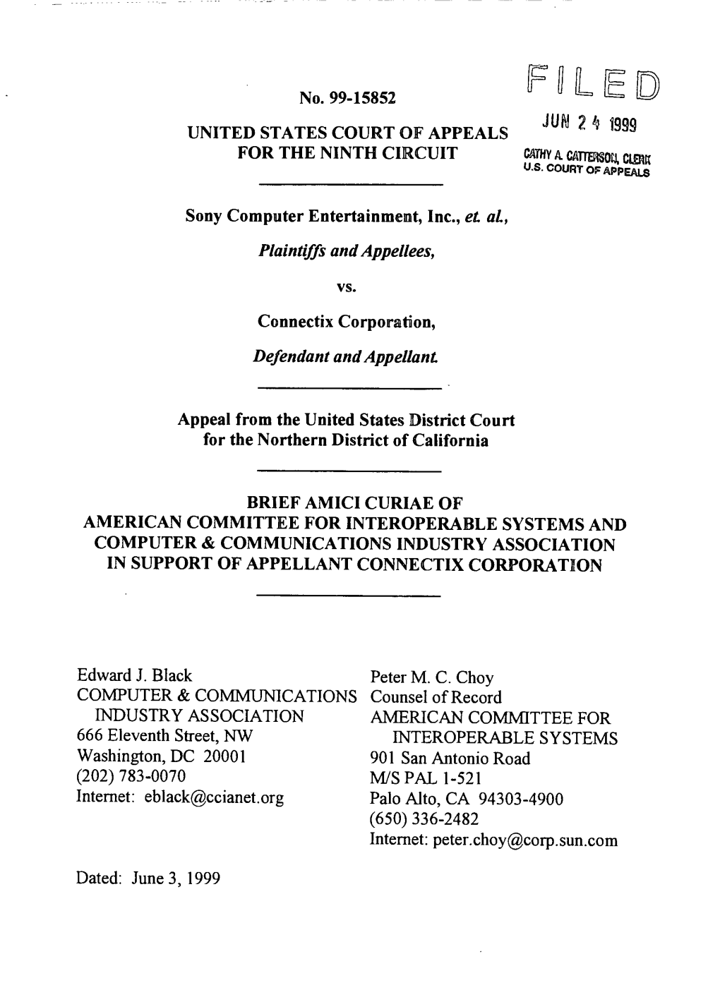 Sony Computer Entertainment Inc. V. Connectix Corp