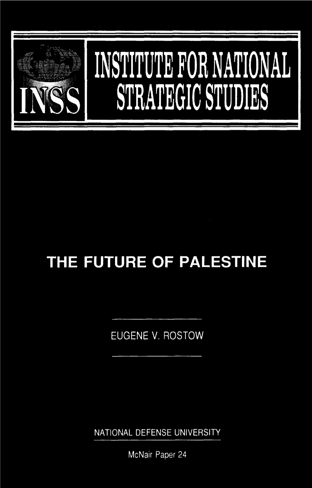 The Future of Palestine