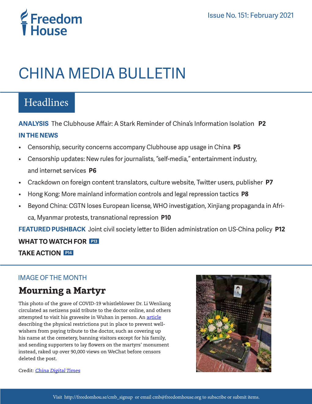 China Media Bulletin