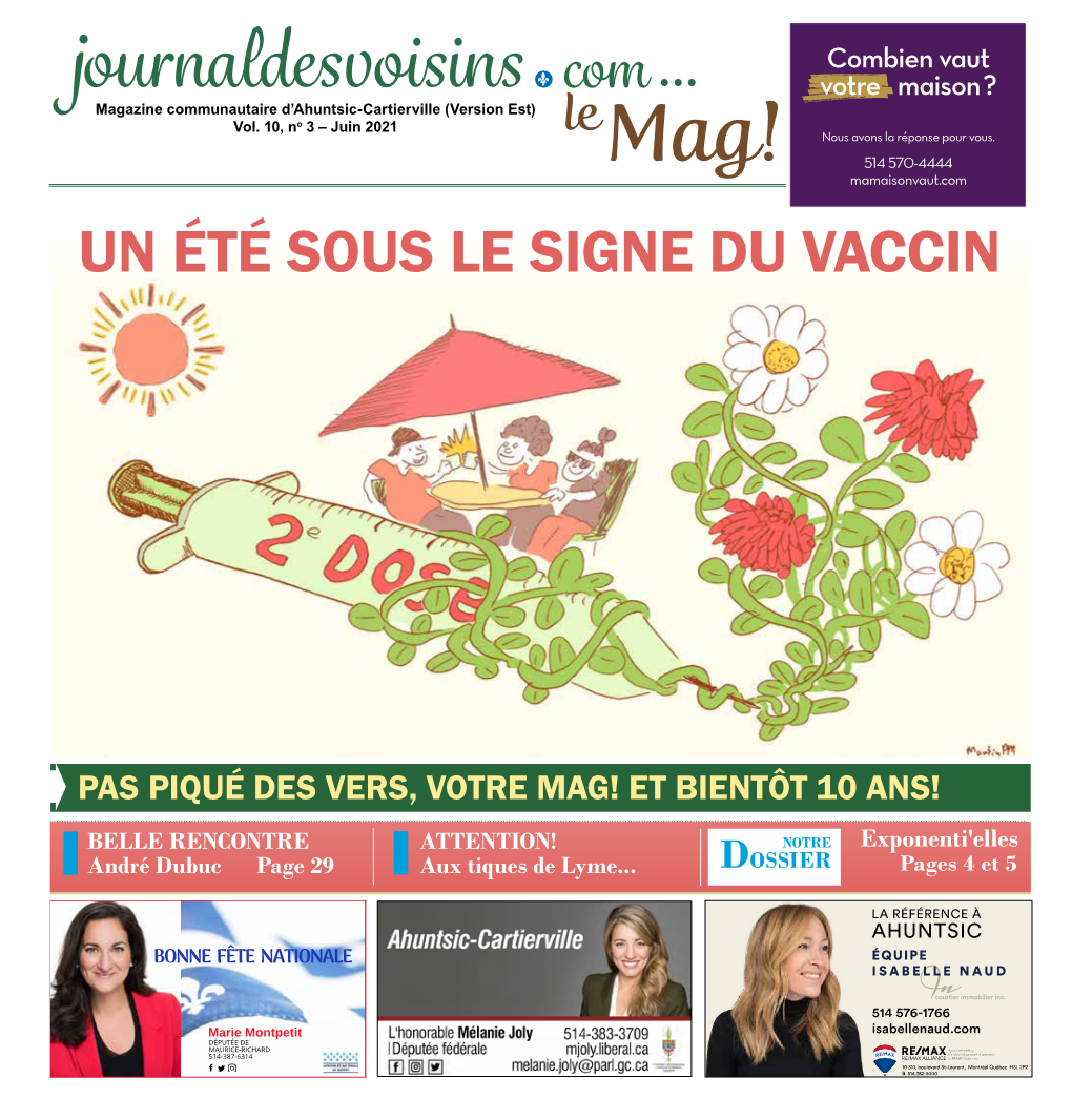 Un Été Sous Le Signe Du Vaccin