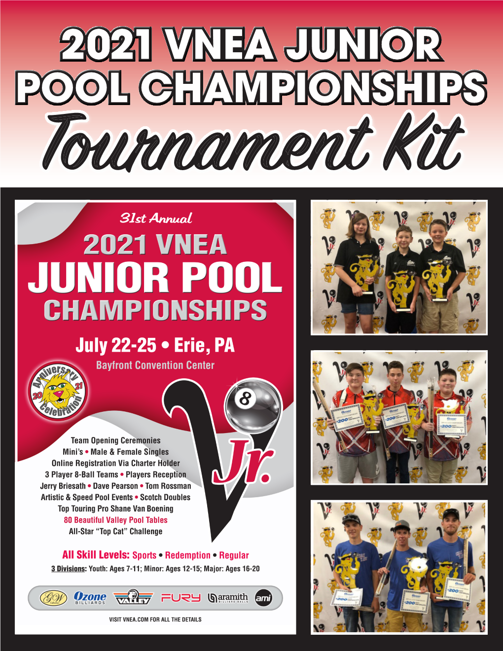 POOL CHAMPIONSHIPS Notice: Recent Tournament Changes