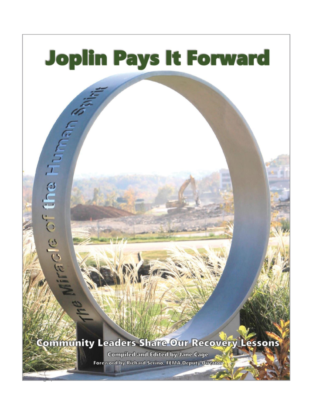 Joplin Pays It Forward Community Leaders Share Our Recovery Lessons