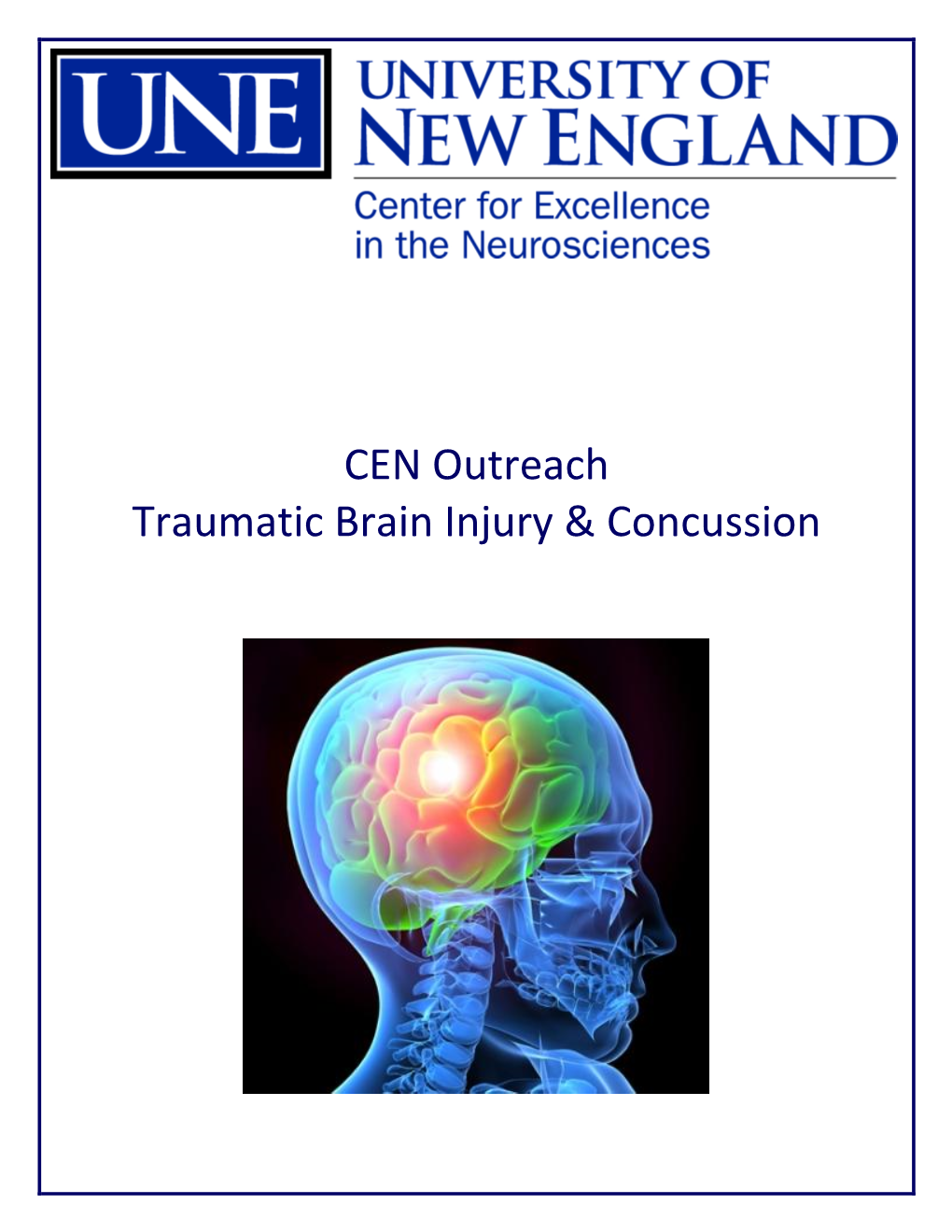 CEN Outreach Traumatic Brain Injury & Concussion