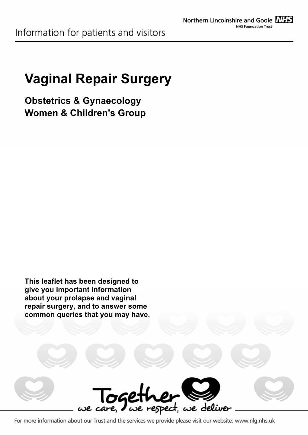 Vaginal Repair Surgery