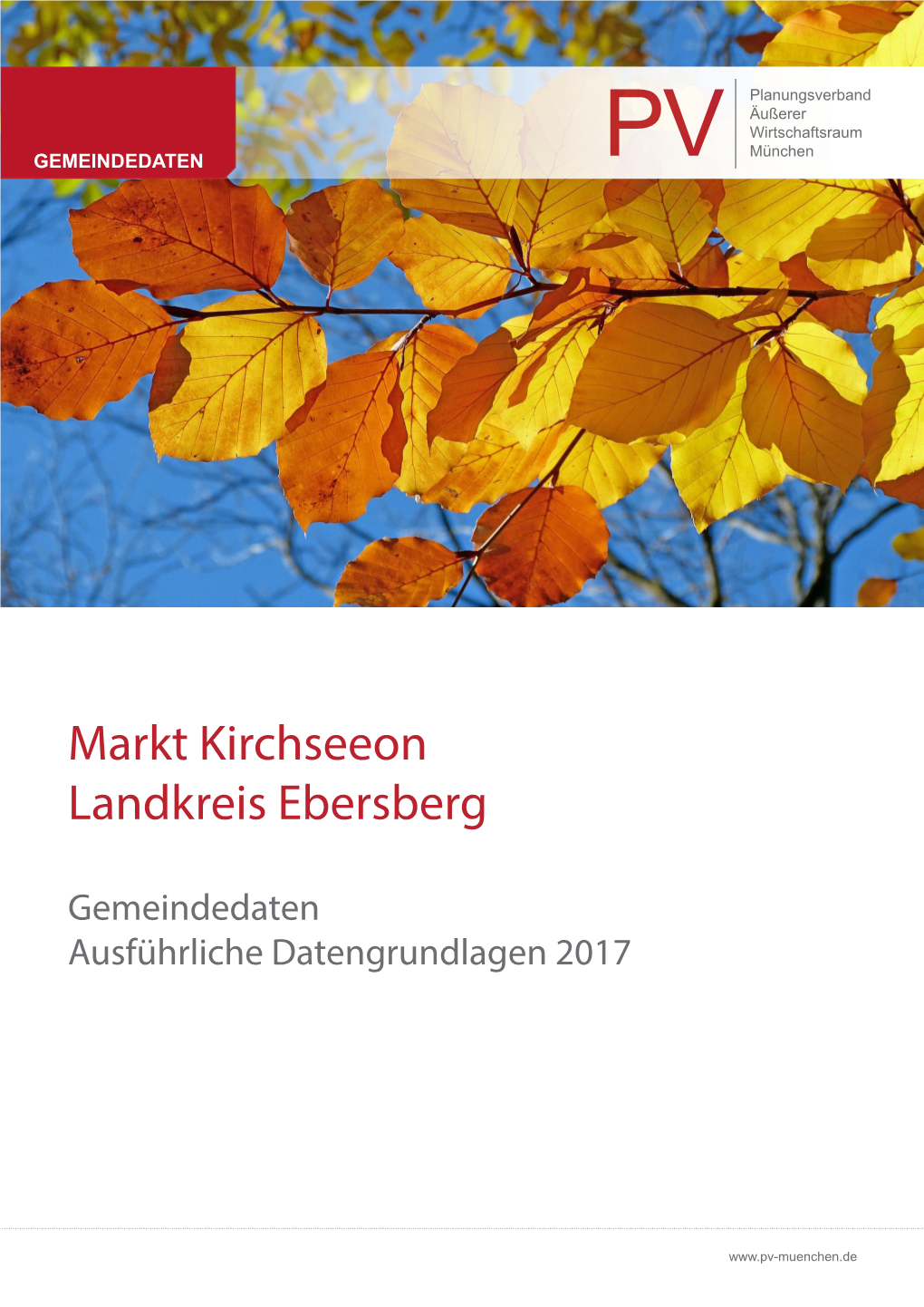 Gemeindedaten Markt Kirchseeon 2017
