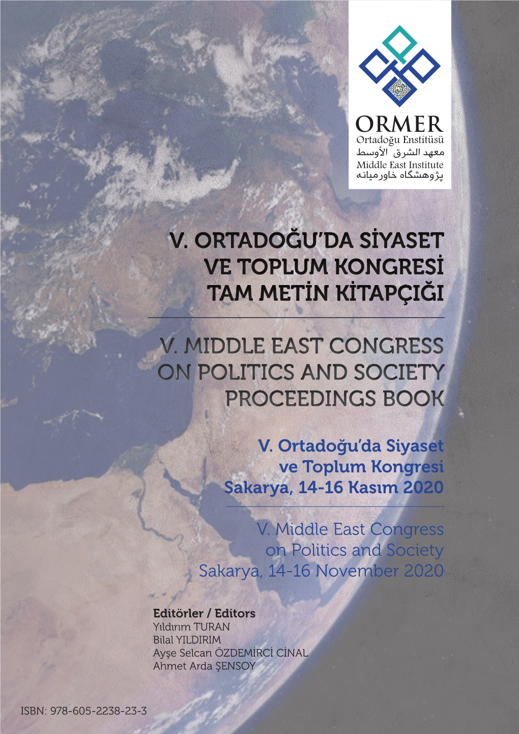 V Middle East Congress on Politics and Society Proceedings Book 2020