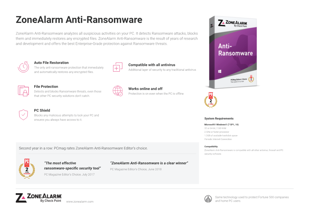 Zonealarm Anti-Ransomware