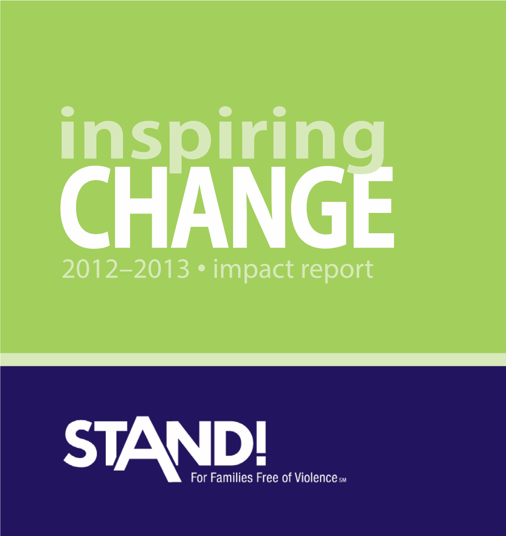 2012–2013 • Impact Report