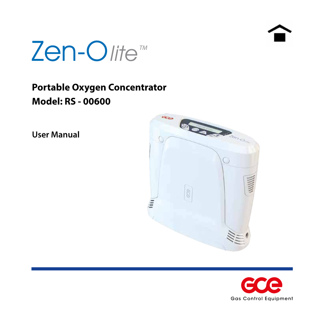 User Manual for Zen O Lite Portable Oxygen Concentrator RS