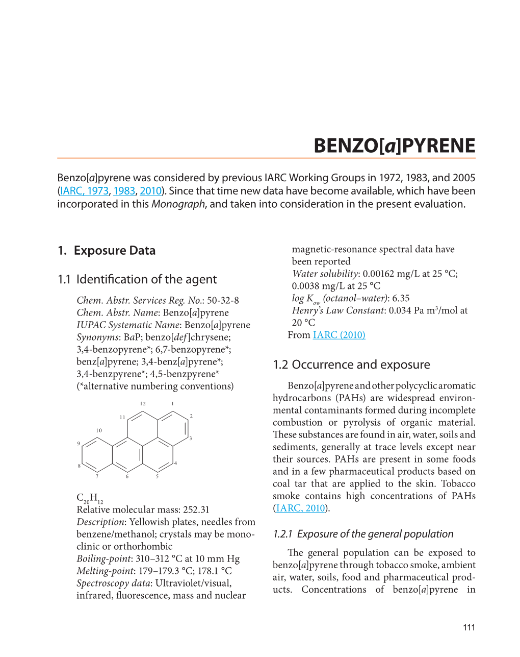 BENZO[A]PYRENE