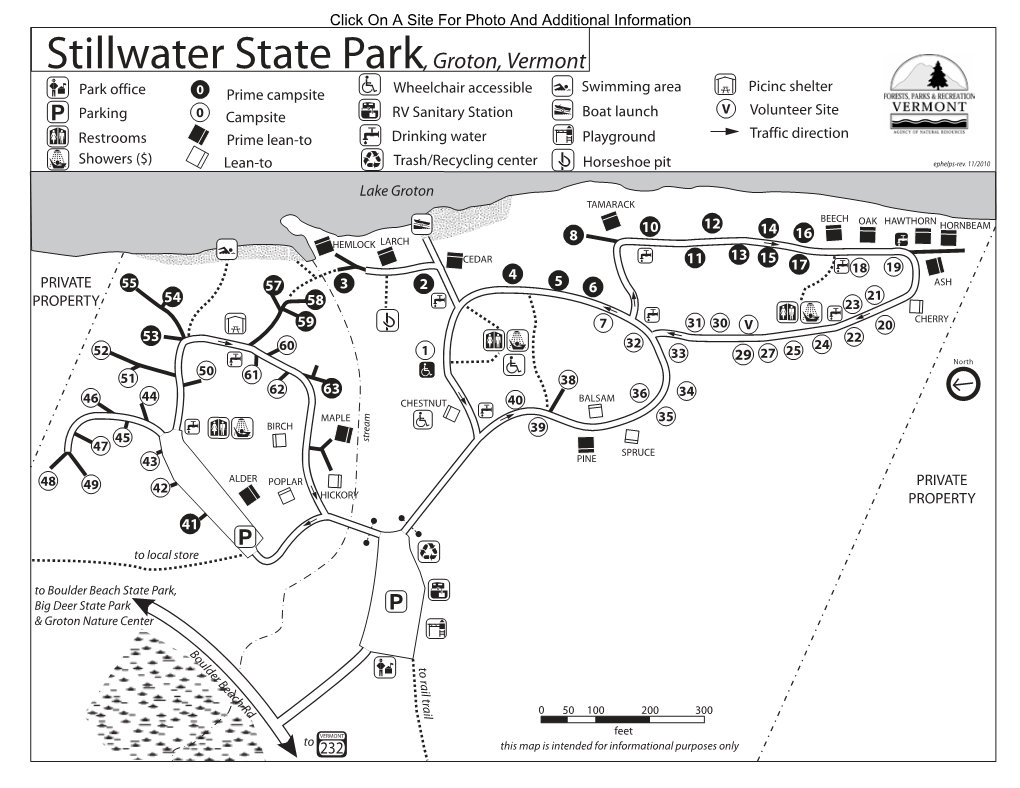 Stillwater State Park, Groton, Vermont