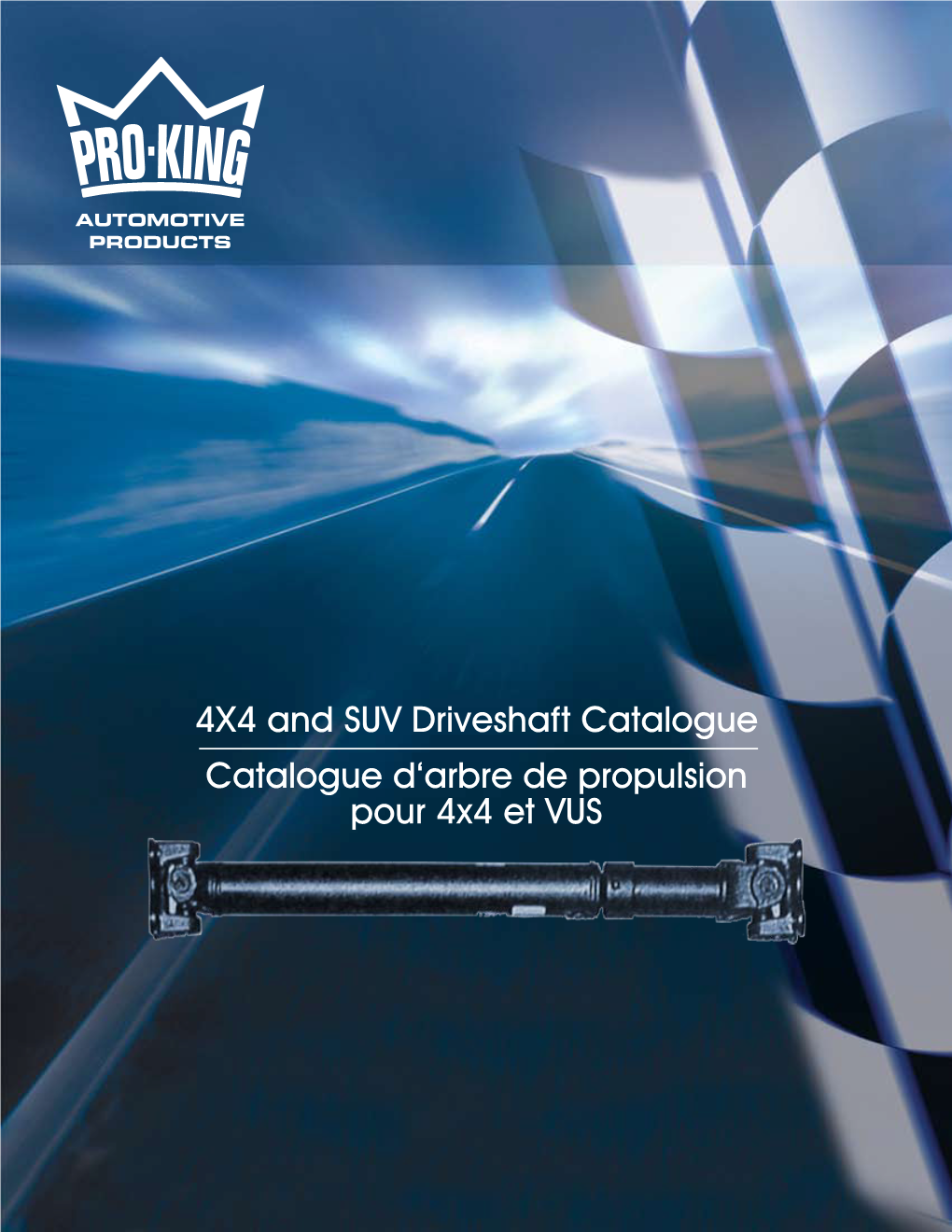 4X4 and SUV Driveshaft Catalogue Catalogue D'arbre De Propulsion