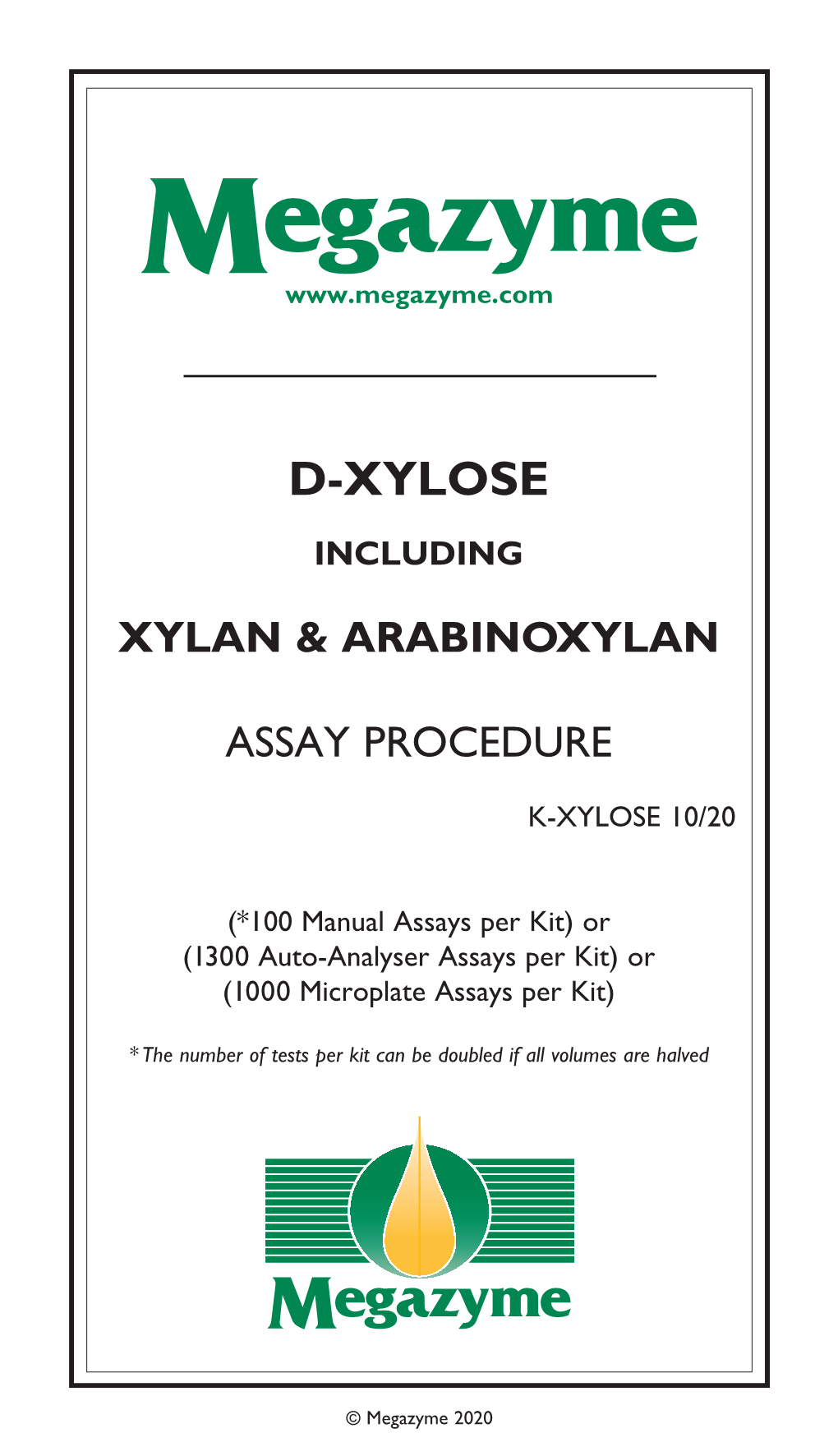 D-Xylose Including