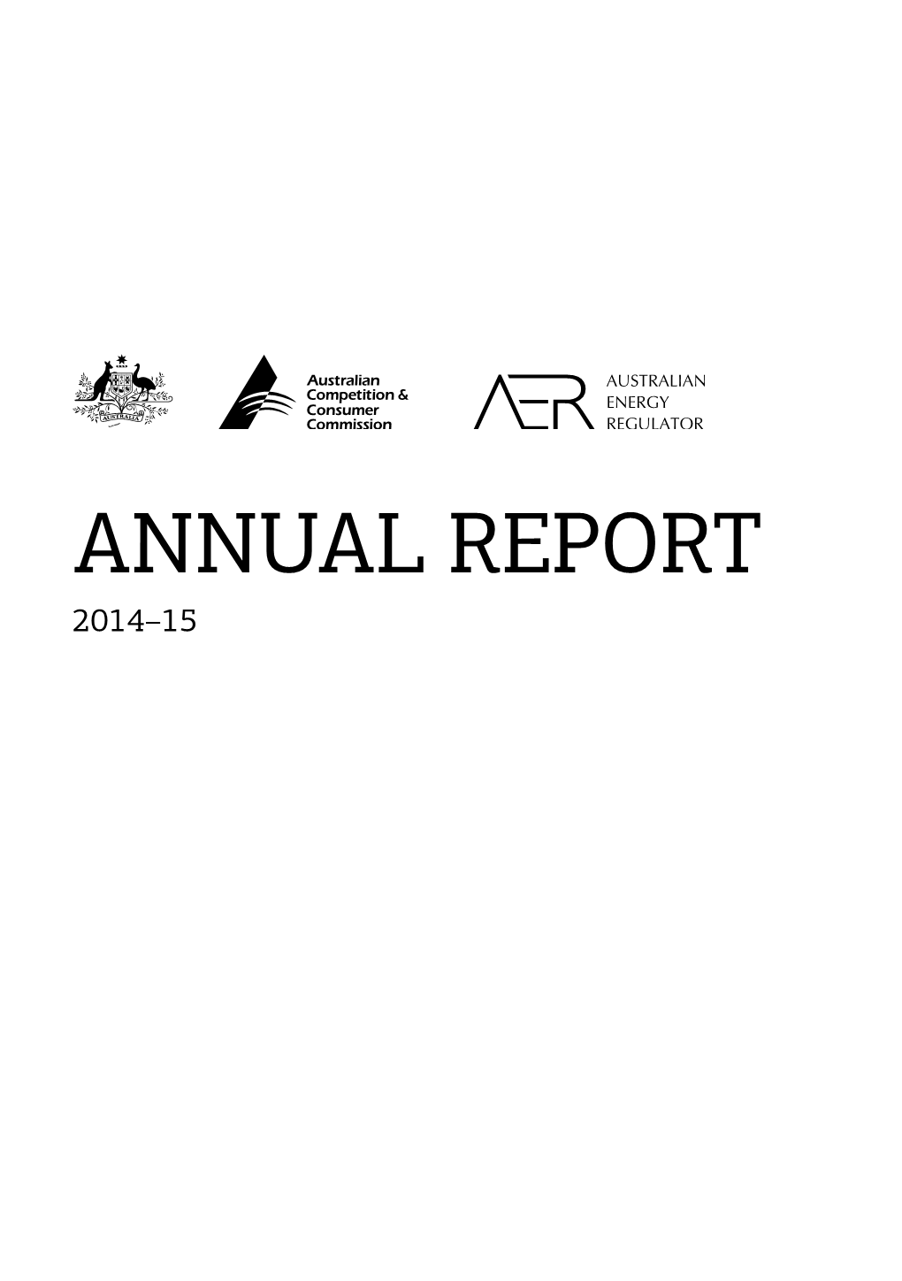 ACCC-AER Annual Report 2014-15