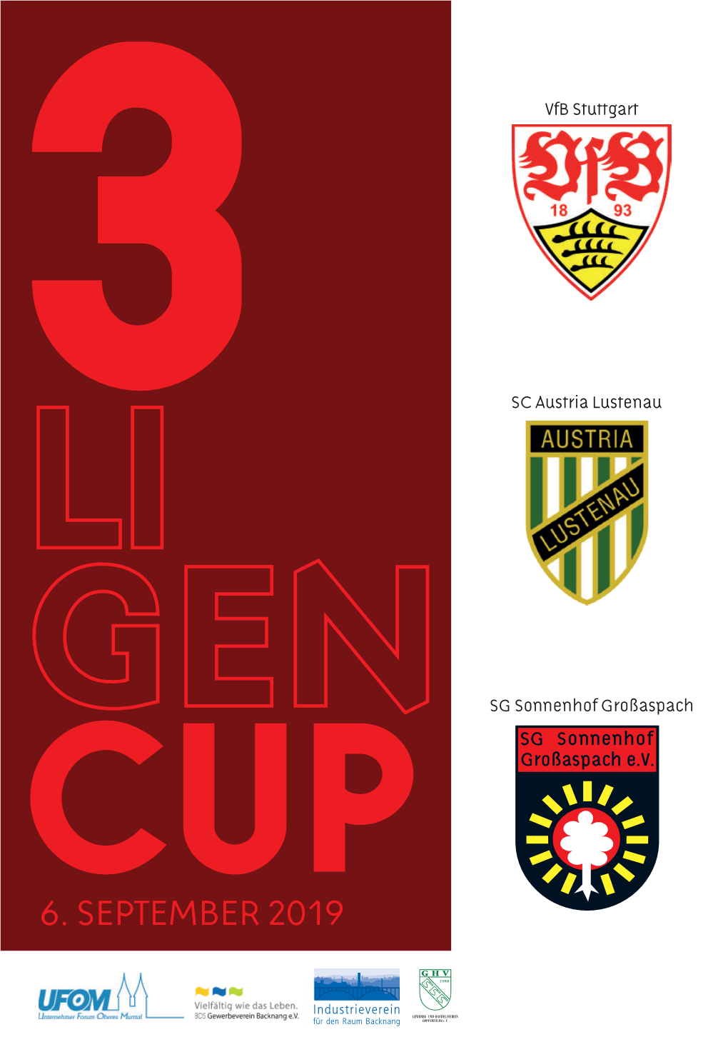 3-Ligen-Cup Geht Heute in Seine Zweite Auflage