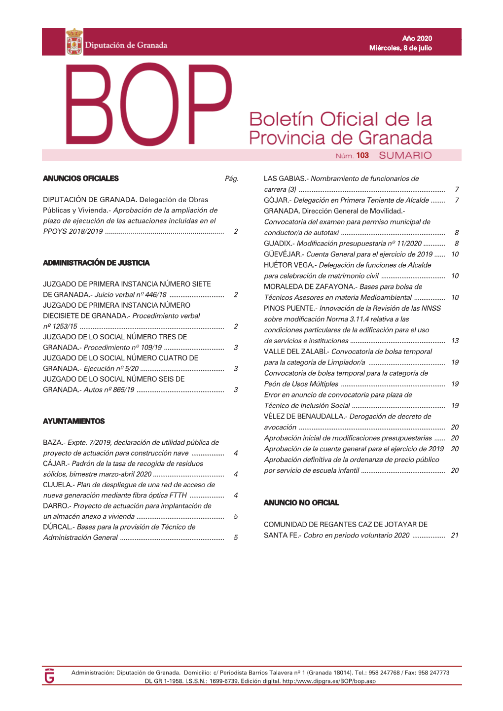 BOP 129, Miércoles 10 De Julio De 2019.Qxd