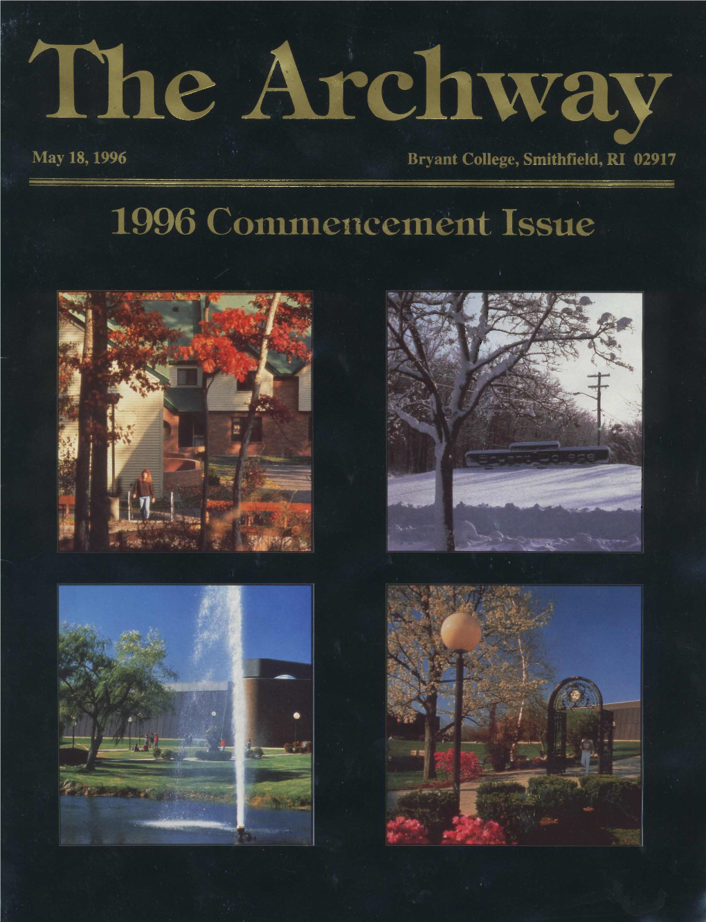 Archway Commencement Issue, May 1996