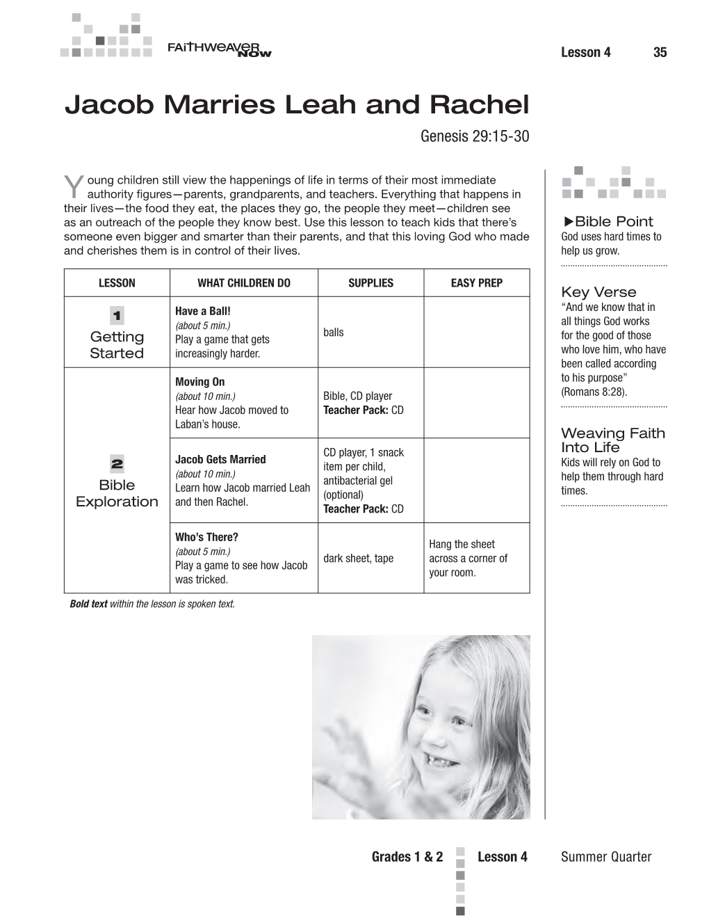 Jacob Marries Leah and Rachel Genesis 29:15-30