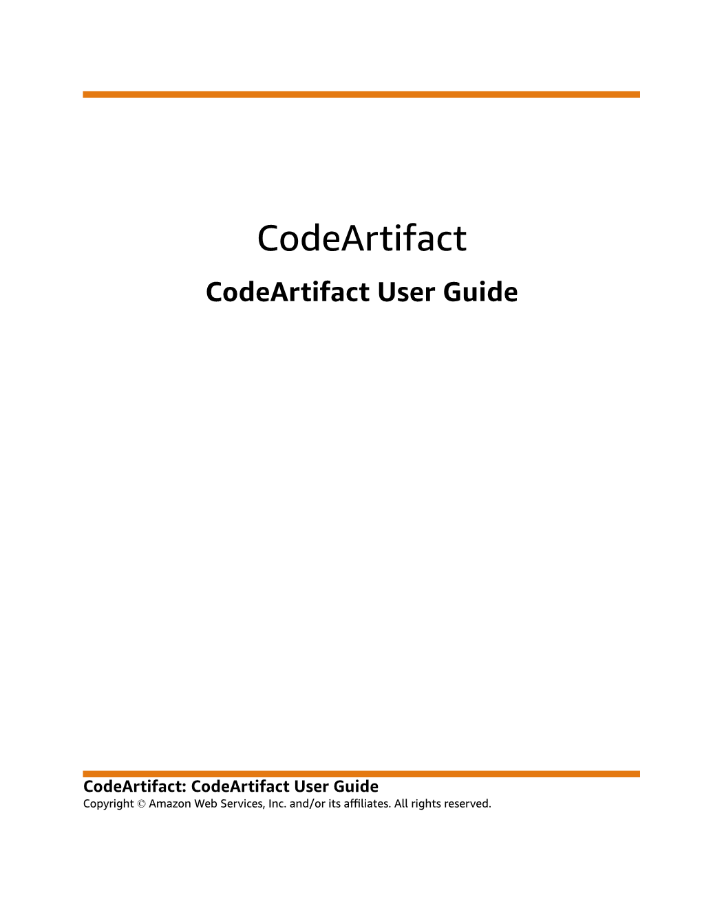 Codeartifact-User.Pdf