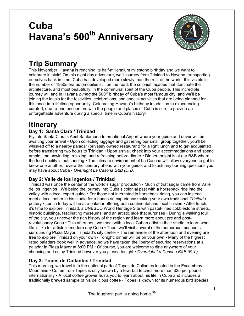 Cuba Havana's 500Th Anniversary