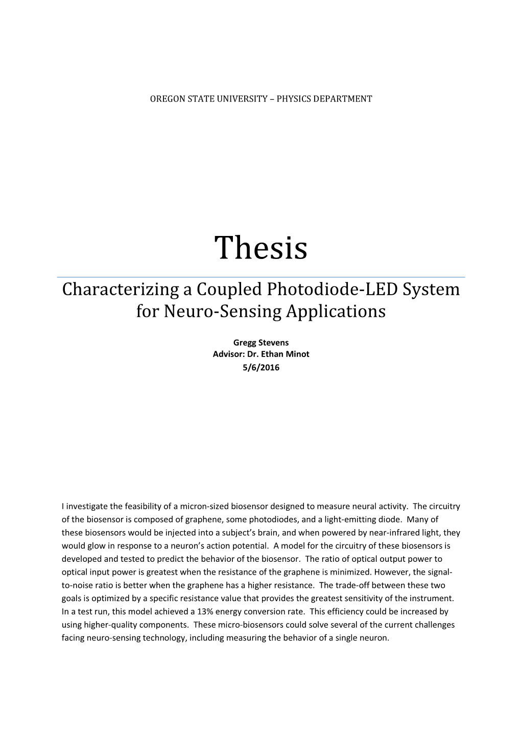 Final Thesis