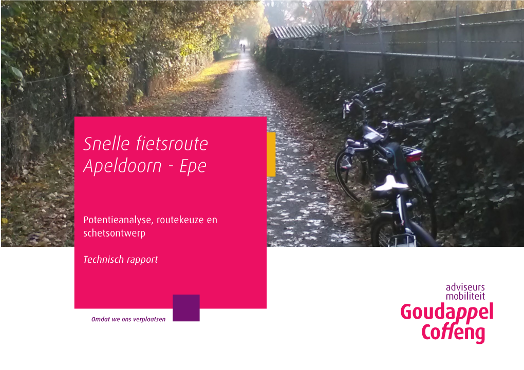 Snelle Fietsroute Apeldoorn - Epe