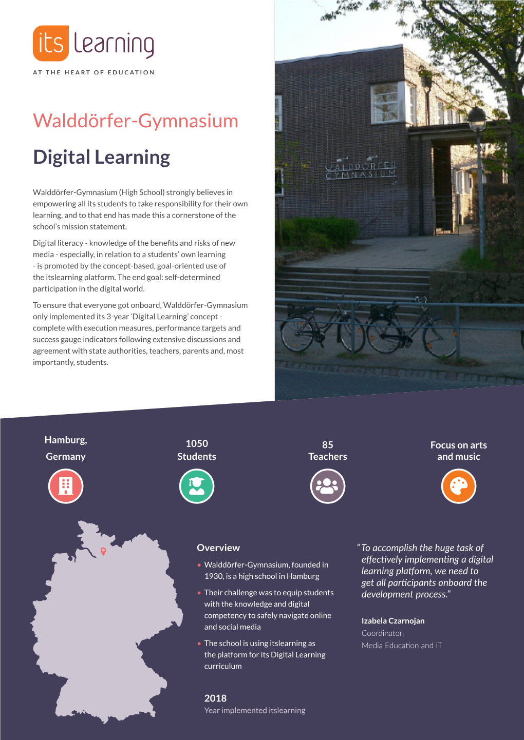 Walddörfer-Gymnasium Digital Learning