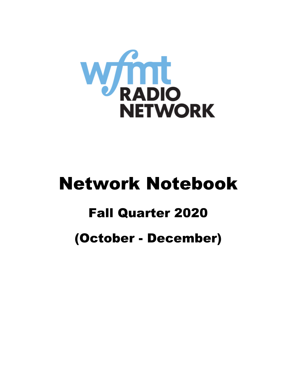 Network Notebook