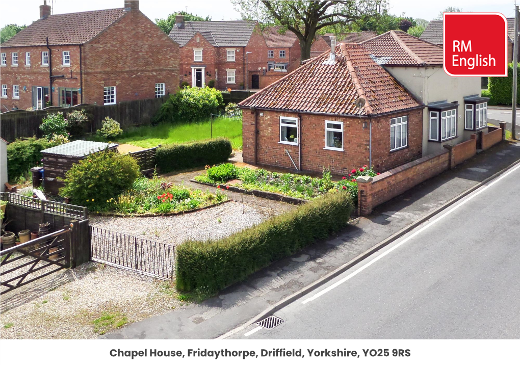 Chapel House, Fridaythorpe, Driffield, Yorkshire, YO25