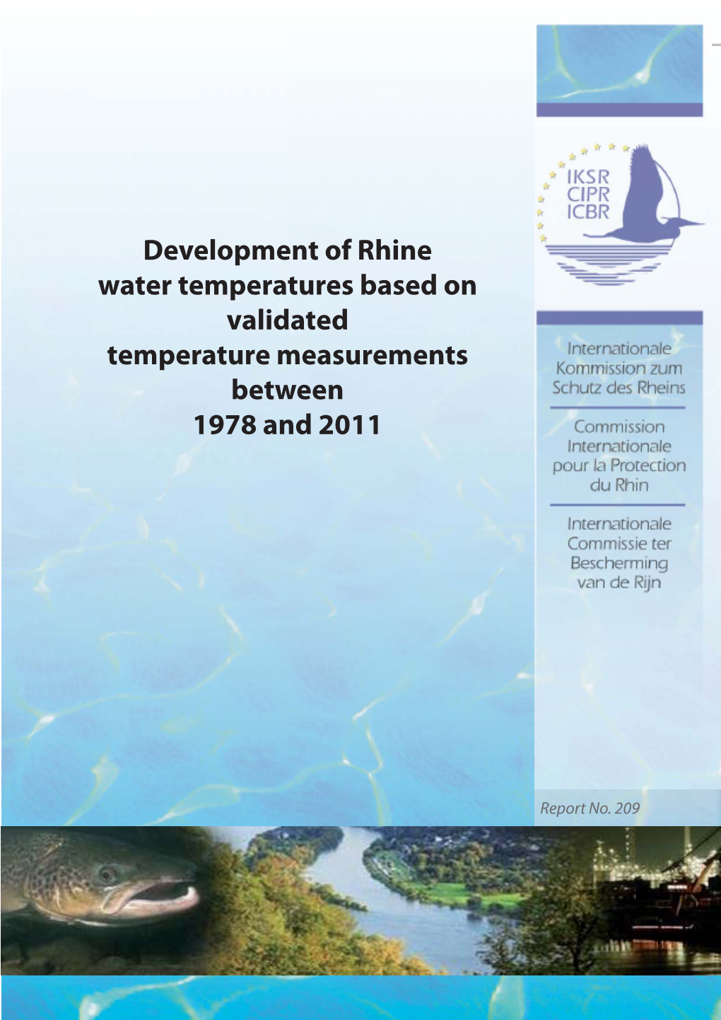 Development of Rhine Water Temperatures Based on Validated Temperature Measurements Between 1978 and 2011