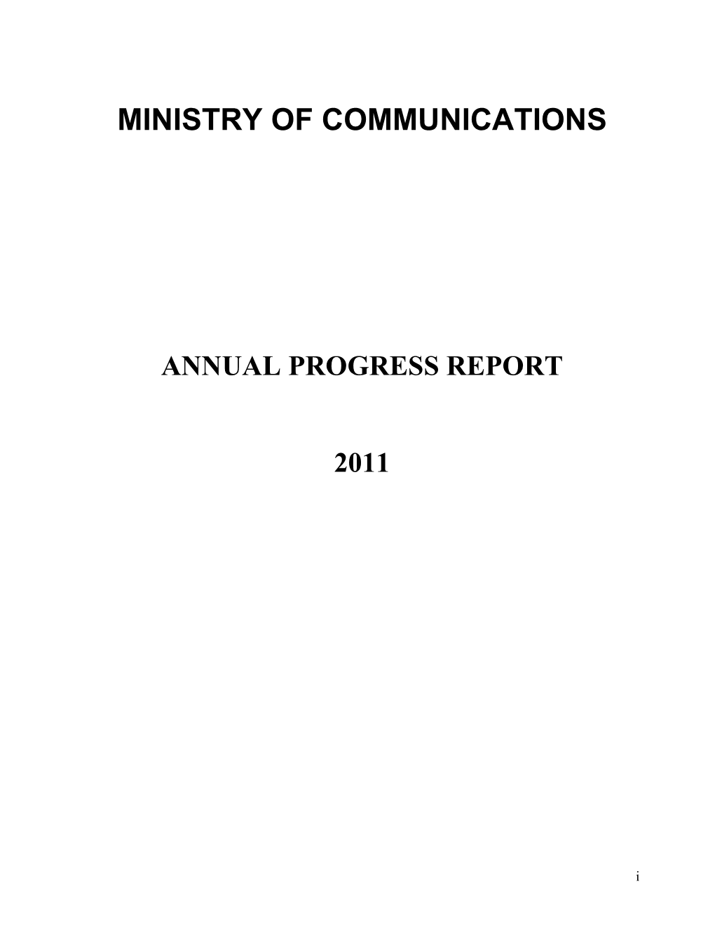 Ministry of Communications