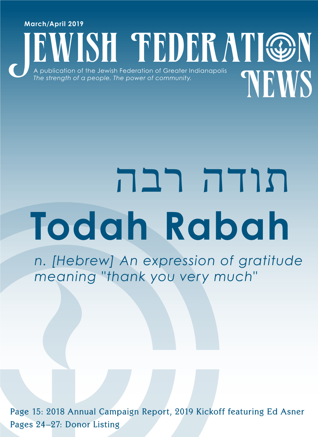 [Hebrew] an Expression of Gratitude Meaning 