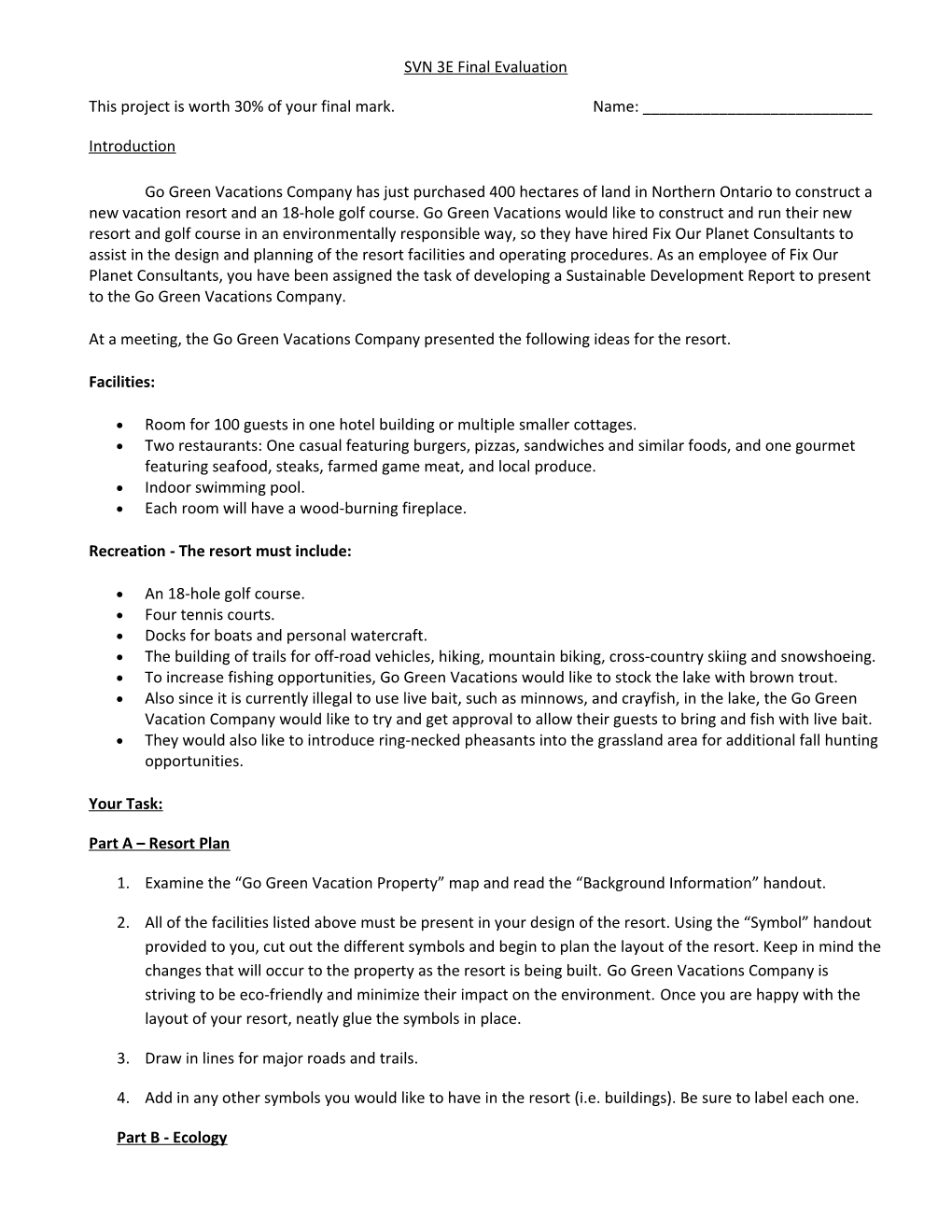 SVN 3E Final Evaluation