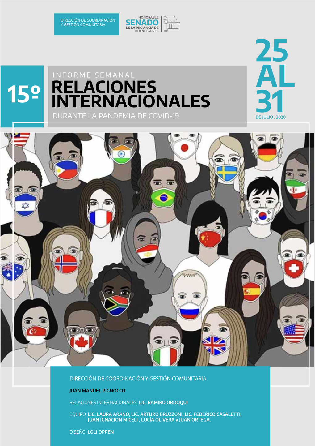 15-Informe Semanal De RRII Durante El COVID-19, Del 25 Al 31 De Julio