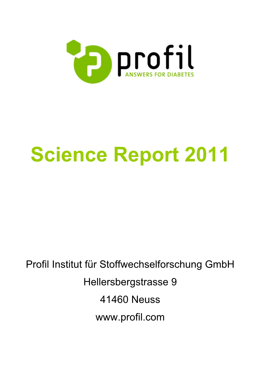 Science Report 2011