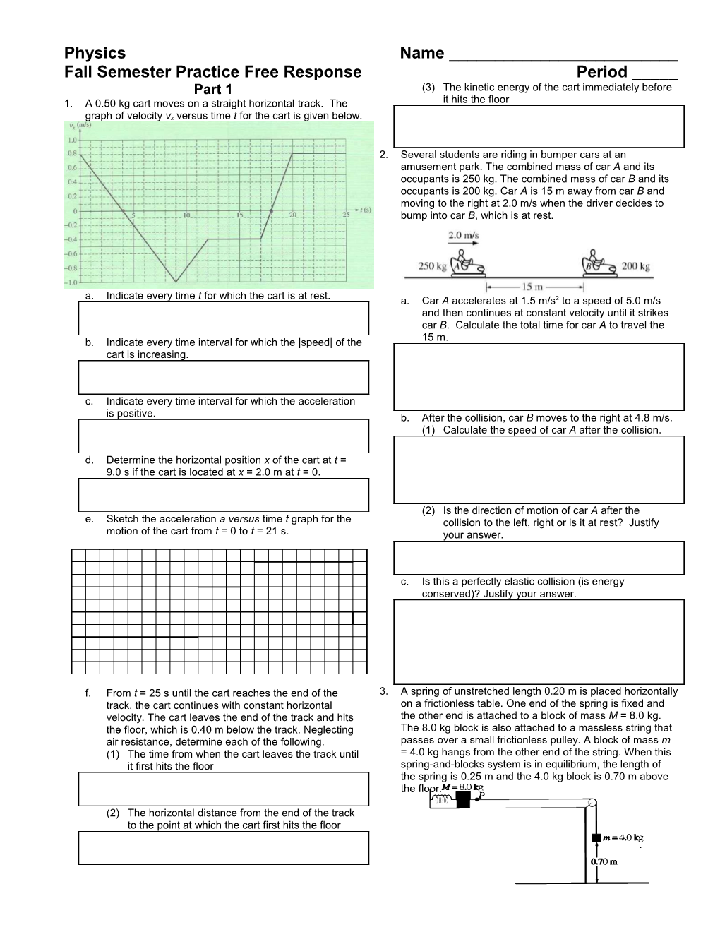 Honors/CP Physics