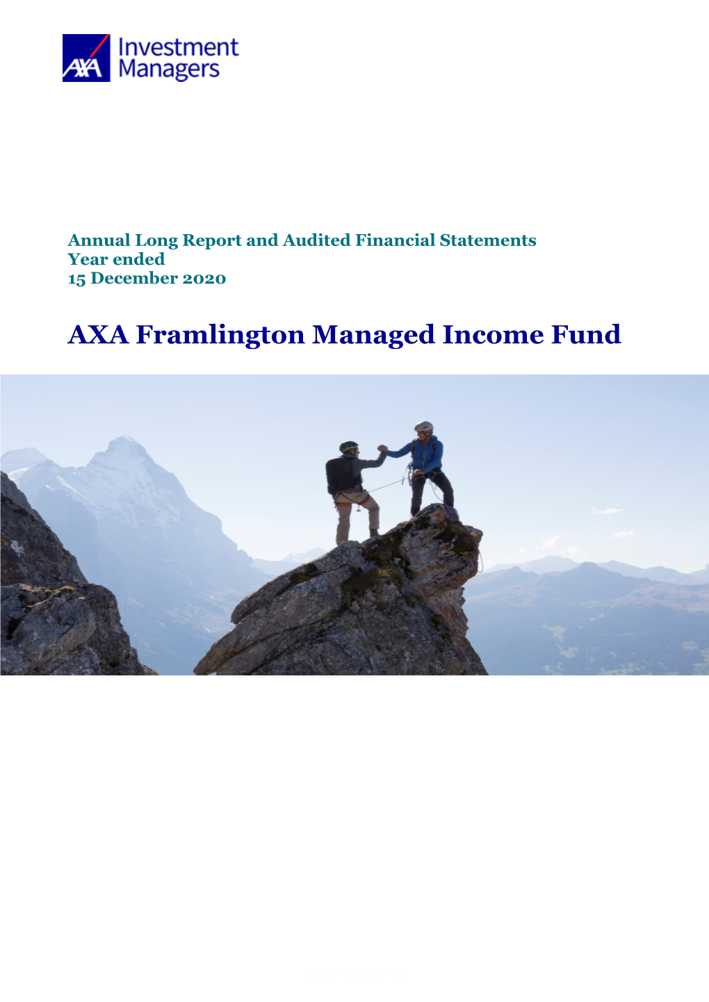 AXA Framlington Managed Income Fund