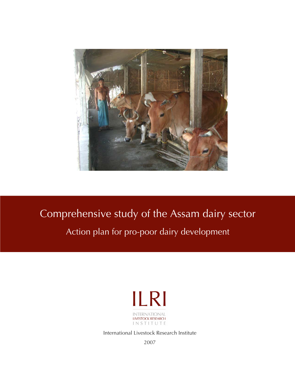 Comprehensive Study of the Assam Dairy Sector