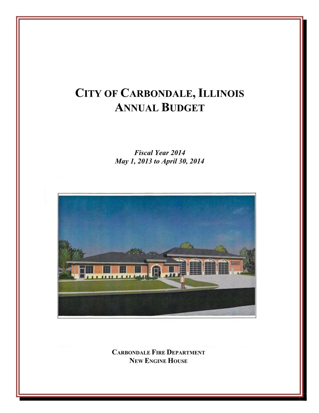 City of Carbondale, Illinois Annual Budget