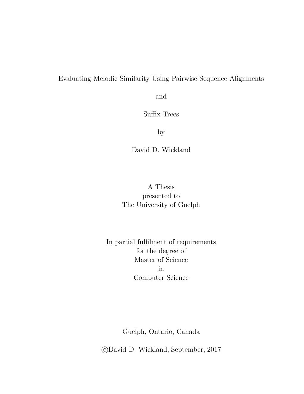 Evaluating Melodic Similarity Using Pairwise Sequence Alignments And